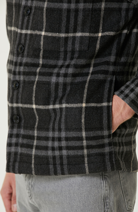 Antarsit Gri Dış Gömlek