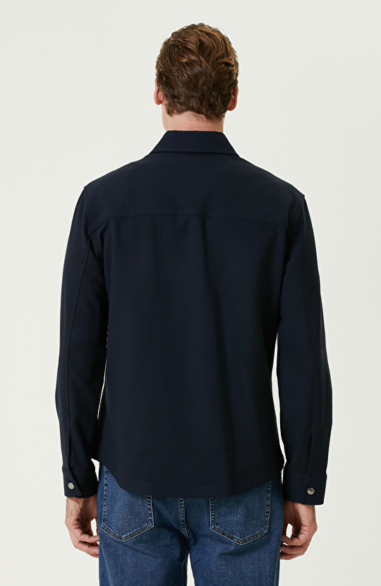 Lacivert Dış Gömlek