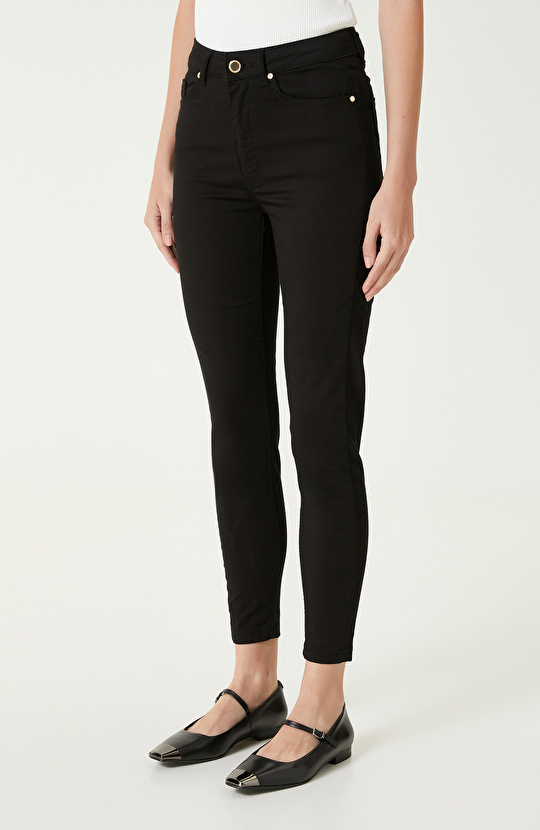 Siyah Non-Denim Pantolon