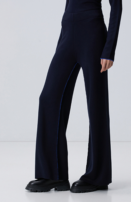 Lacivert Saks Pantolon