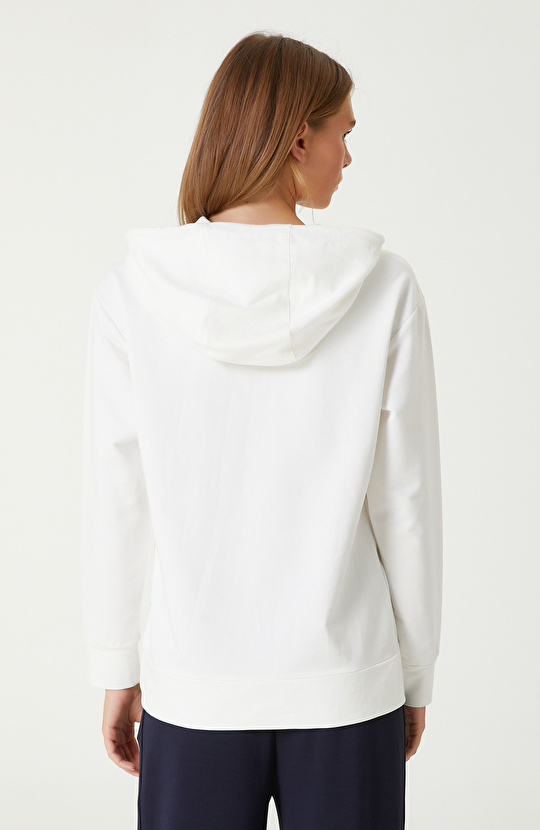 Kırık Beyaz Sweatshirt