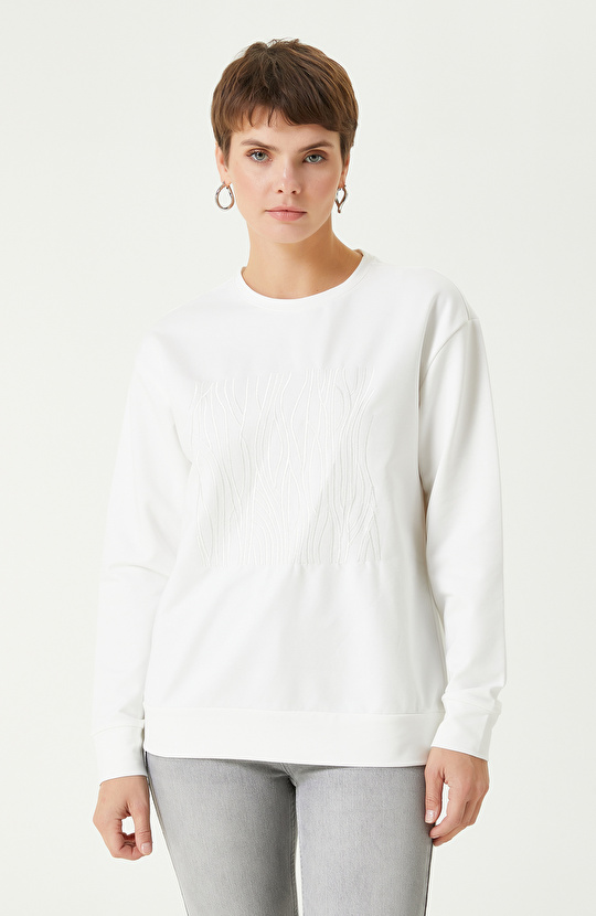 Ecru Sweatshirt