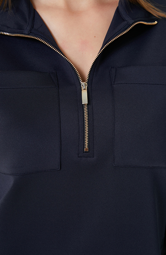 Lacivert Sweatshirt
