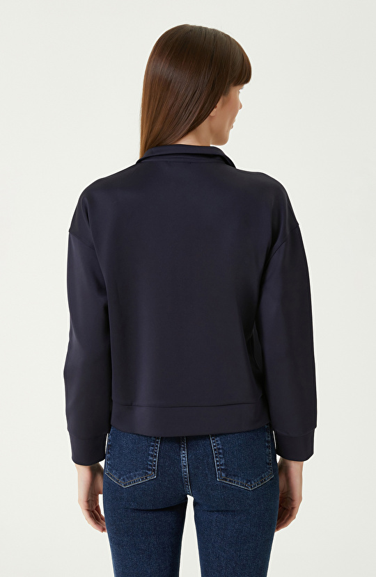 Lacivert Sweatshirt