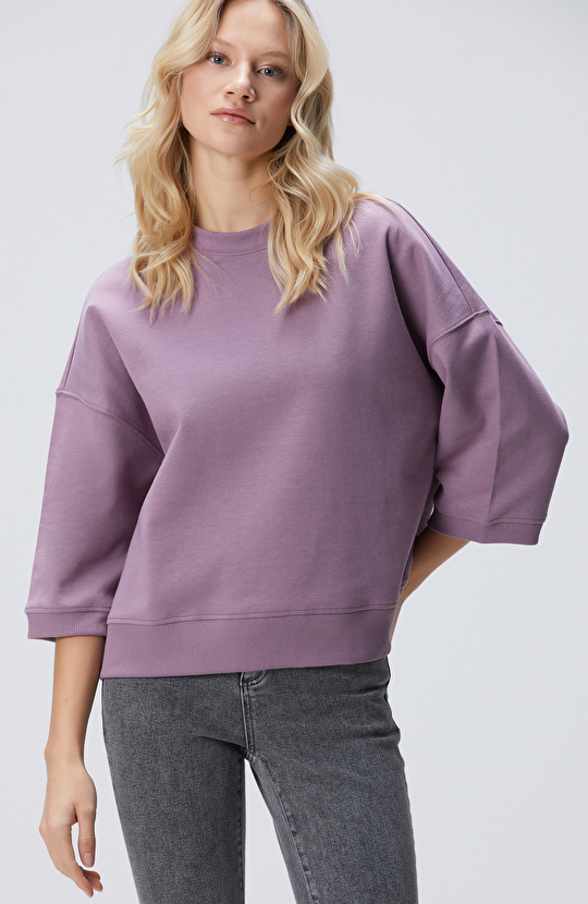 Koyu Pembe Sweatshirt