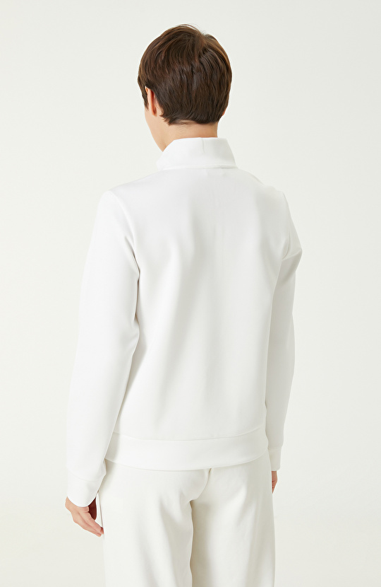 Kırık Beyaz Sweatshirt