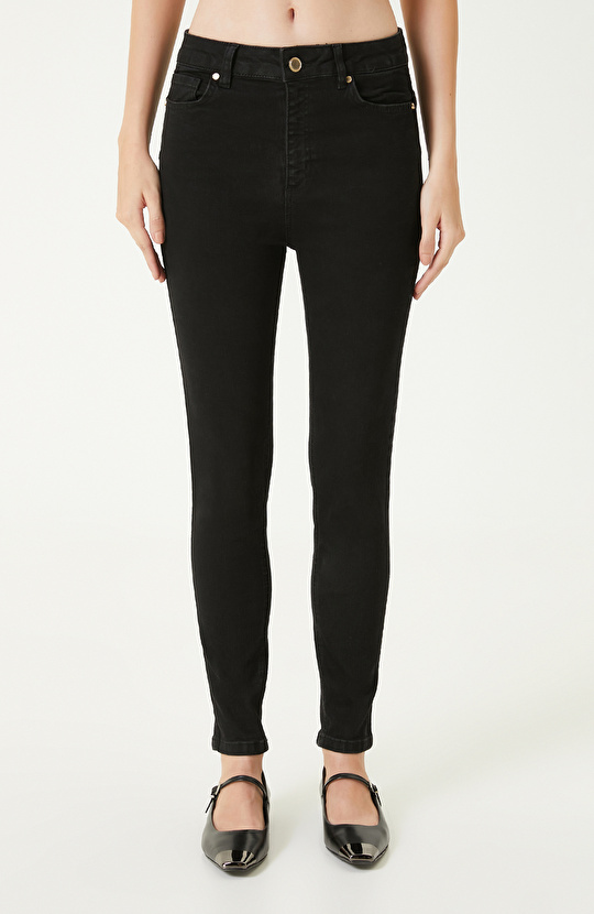 Siyah Denim Pantolon