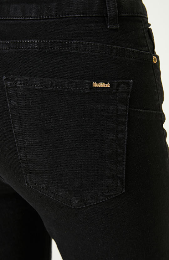 Siyah Denim Pantolon