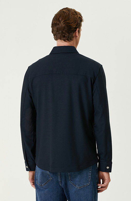 Lacivert Dış Gömlek