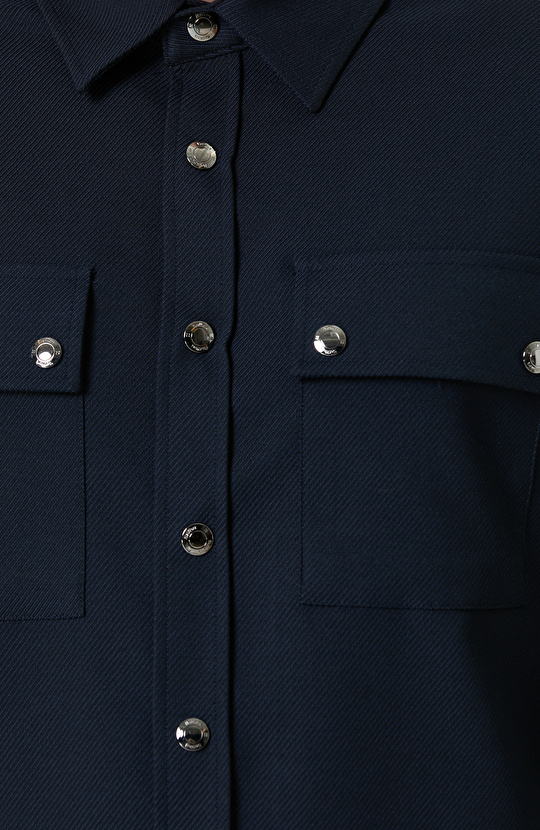 Lacivert Dış Gömlek