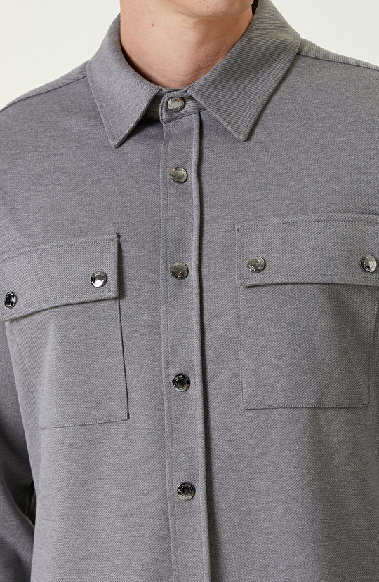 Gri Dış Gömlek