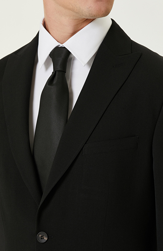 Siyah Yün Takım Elbise