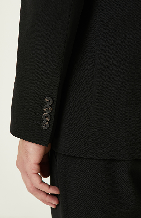 Siyah Yün Takım Elbise