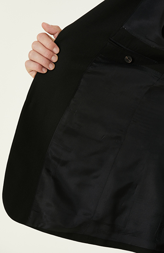 Siyah Yün Takım Elbise