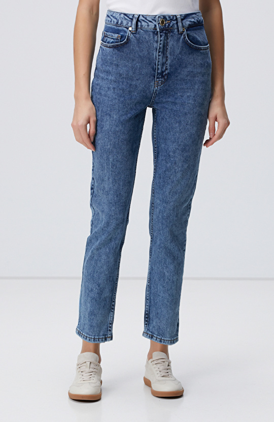 Açık Mavi Denim Pantolon