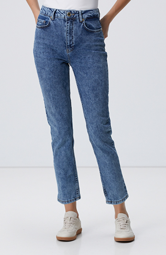 Açık Mavi Denim Pantolon