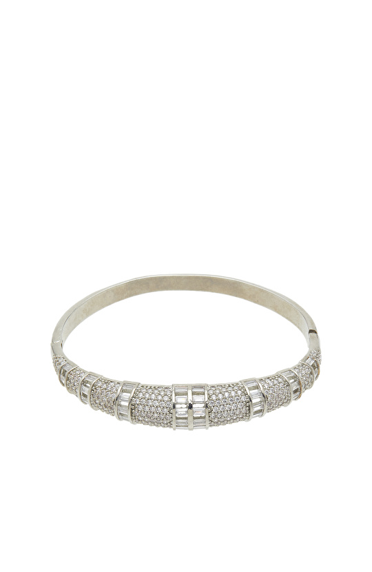 Gümüş Rengi Kadın Bileklik