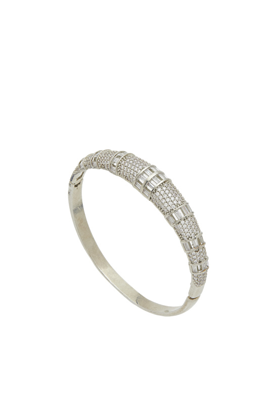 Gümüş Rengi Kadın Bileklik