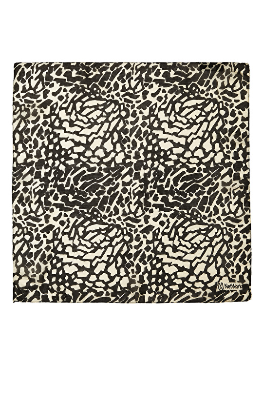 Çok Renkli Kadın İpek Fular