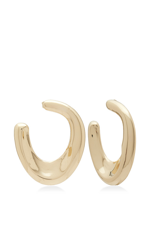 Altın Rengi Kadın Küpe