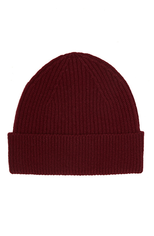 Bordo Kadın Yün Bere