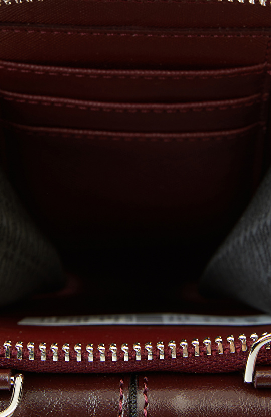 Bordo Kadın Rugan Çanta