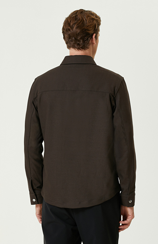 Kahverengi Dış Gömlek