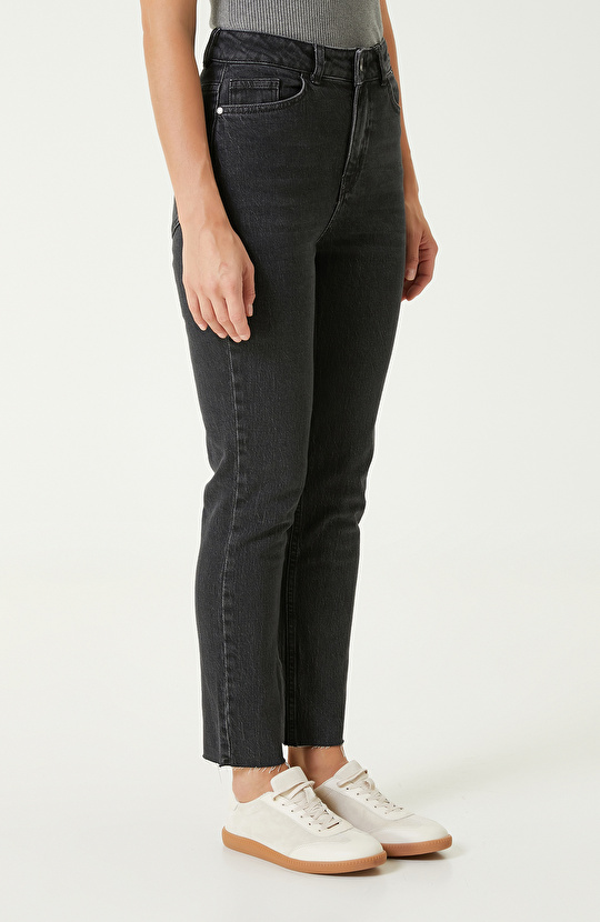 Antrasit Denim Pantolon