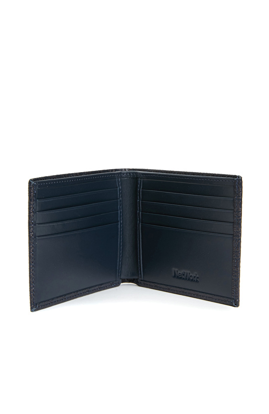 Koyu Lacivert Erkek Deri Cüzdan