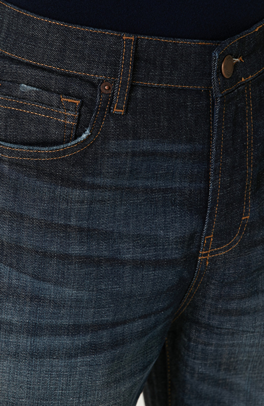 Lacivert Denim Pantolon