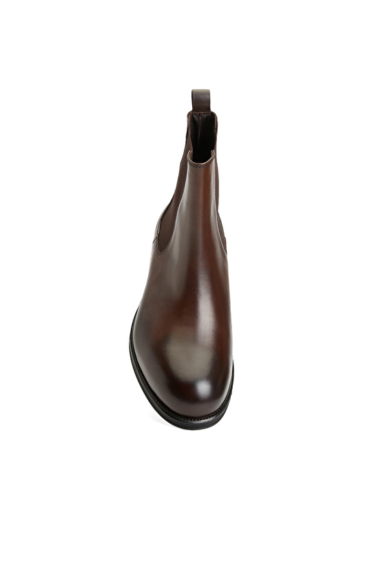 Kahverengi Erkek Deri Bot