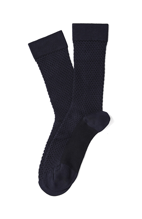 Lacivert Bambu Erkek Çorap