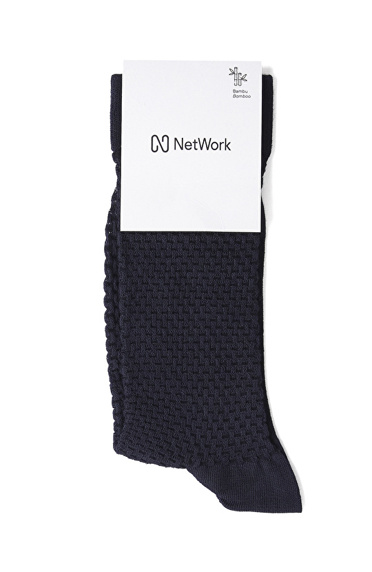 Lacivert Bambu Erkek Çorap