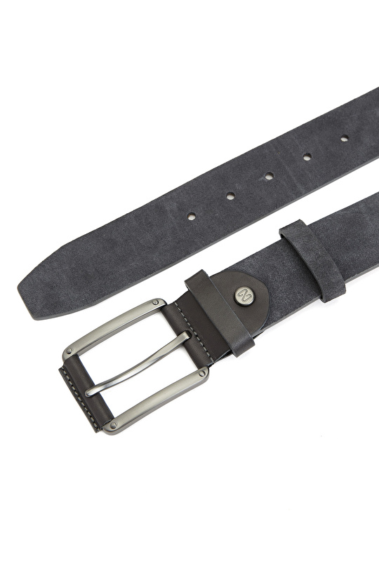 Antrasit Erkek Deri Kemer