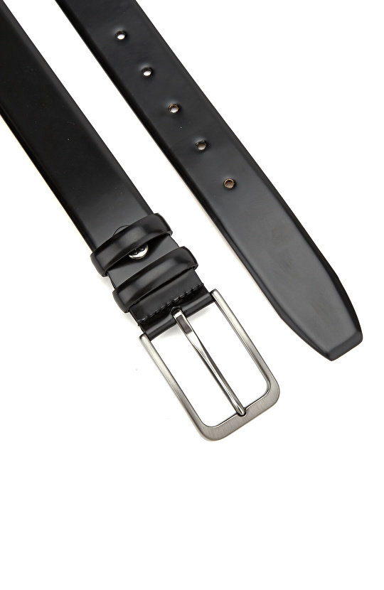 Siyah Erkek Deri Kemer