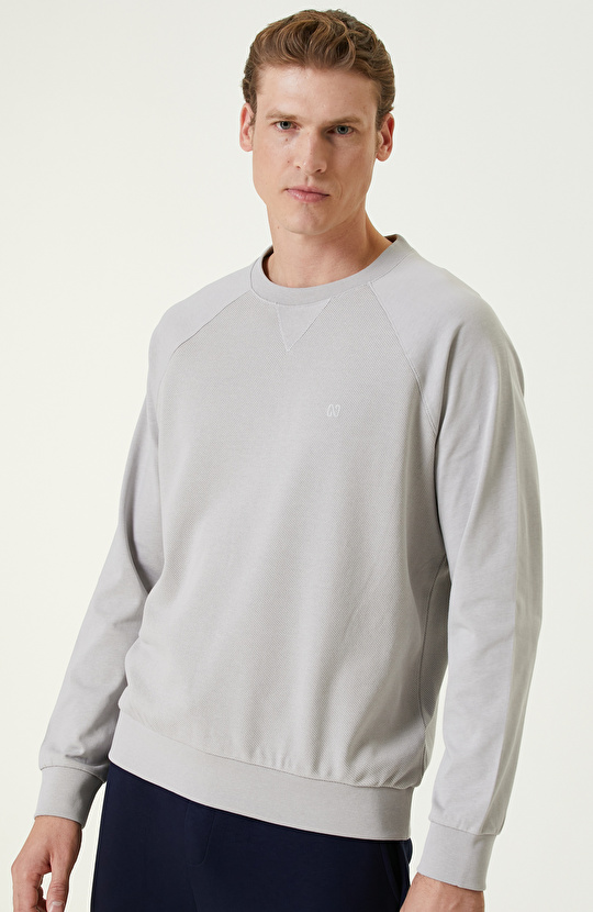 Açık Gri Sweatshirt