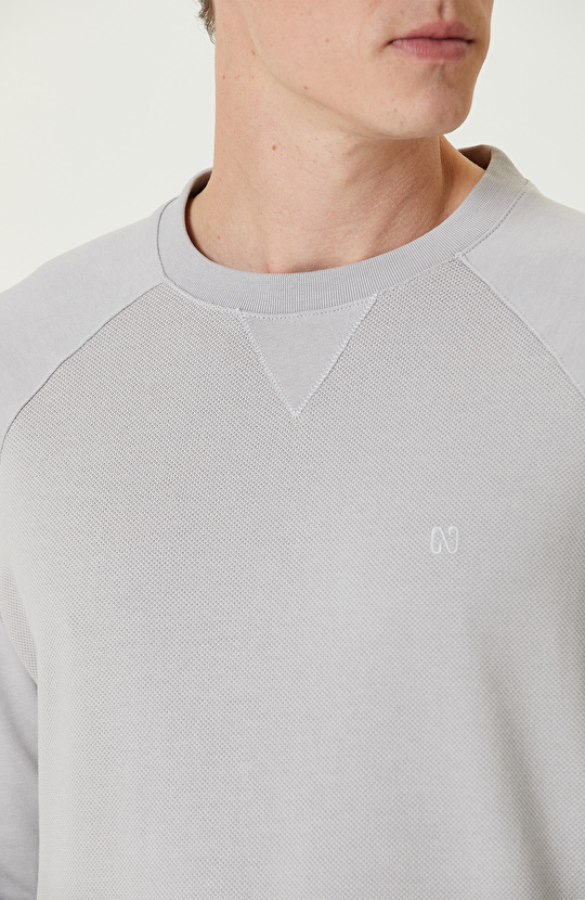 Açık Gri Sweatshirt