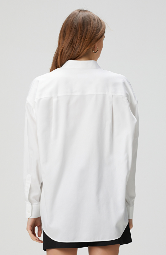 Non-Iron Beyaz Gömlek