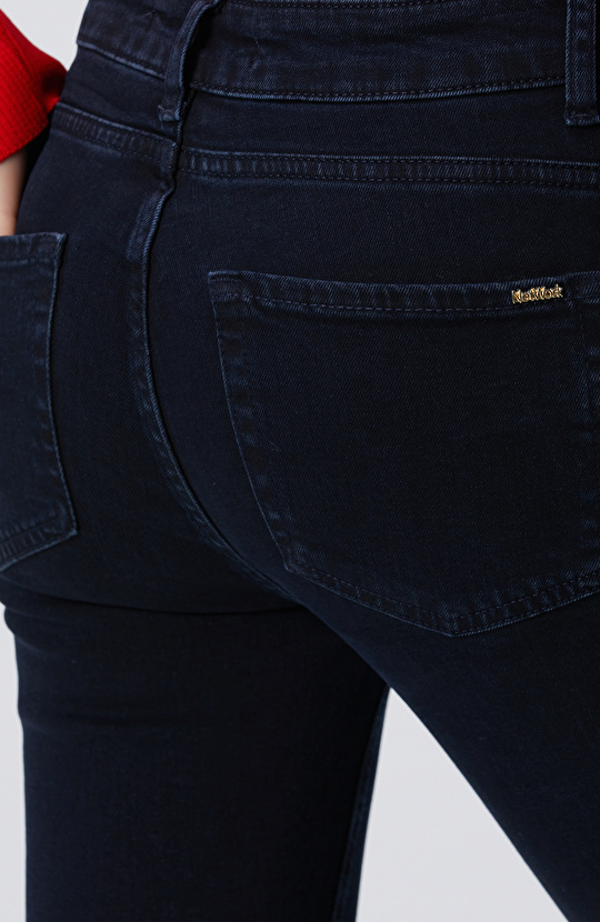 Lacivert Basic Push Up Denim Pantolon