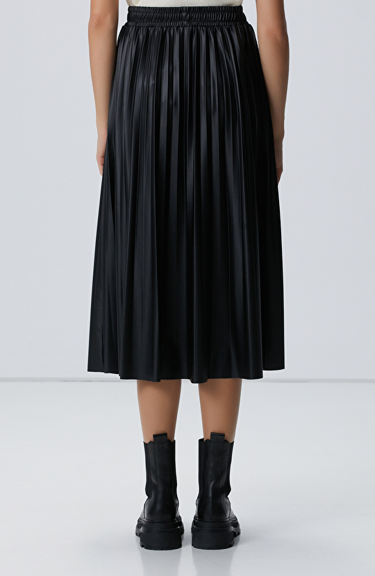 Siyah Suni Deri Etek