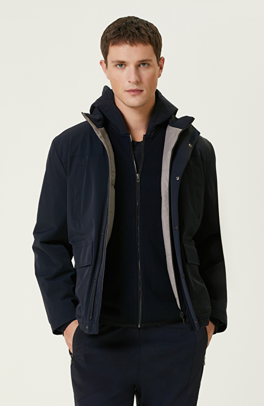 Lacivert Coat  Ceket