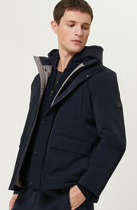 Lacivert Coat  Ceket