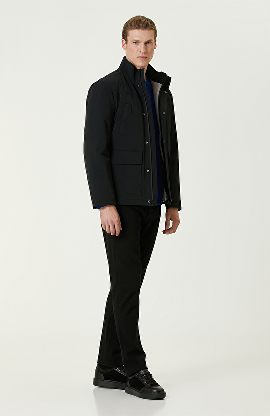 Siyah Coat Ceket