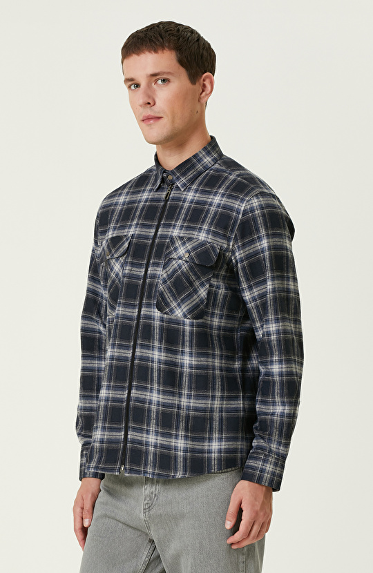 Lacivert Mavi Gömlek