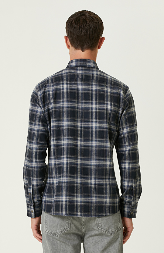 Lacivert Mavi Gömlek