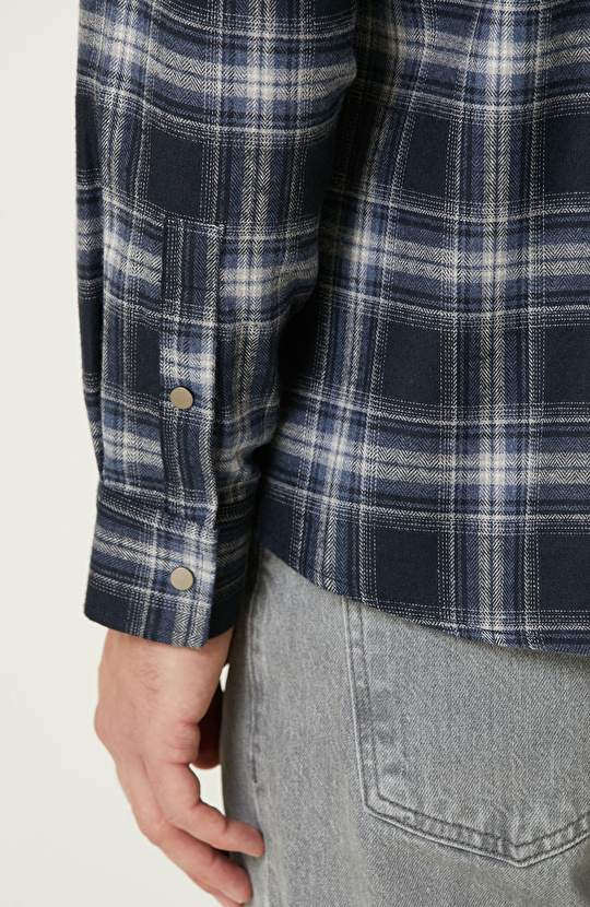 Lacivert Mavi Gömlek