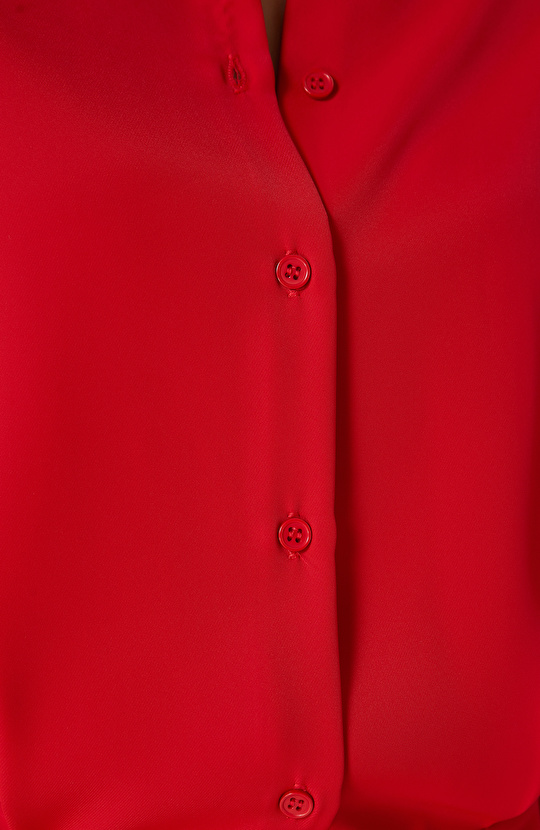 Kırmızı Mini Boy Elbise