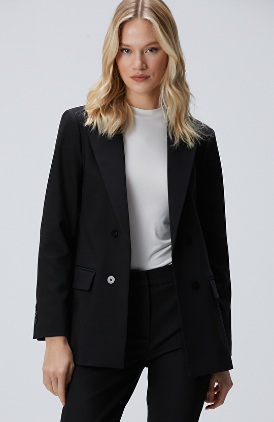 Siyah Blazer Ceket