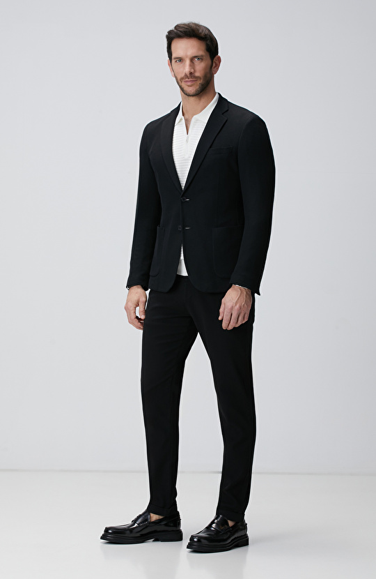 Kırık Beyaz Polo Triko Kazak