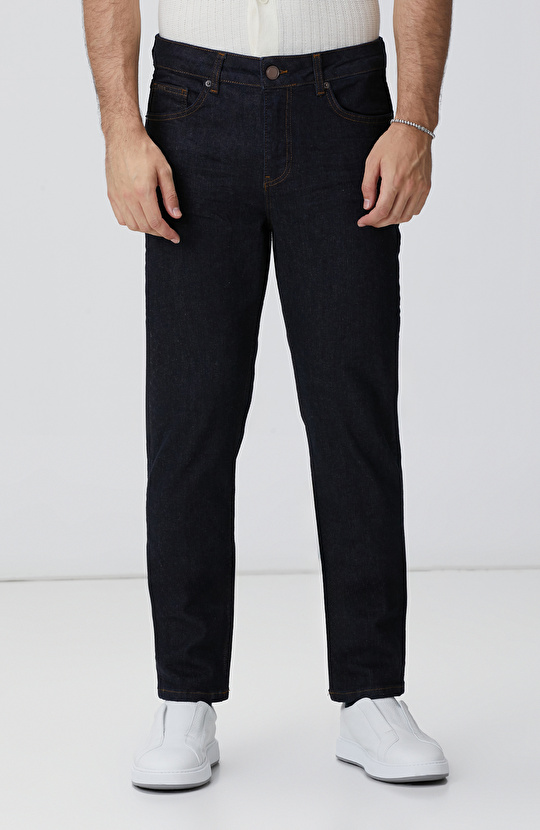 Lacivert Denim Pantolon